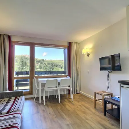 Lejlighed 2 Pieces Sur Pistes, Balcon Sud, Animaux Admis, Wi-fi - Fr-1-455-1 *