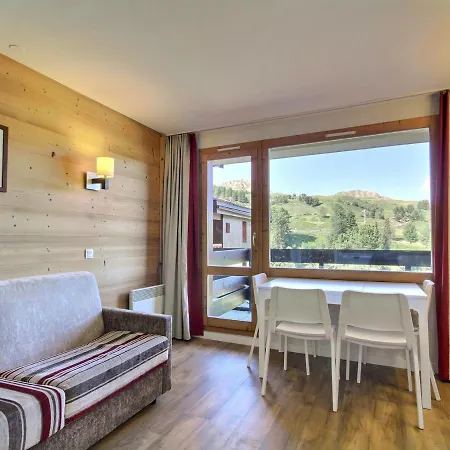 2 Pieces Sur Pistes, Balcon Sud, Animaux Admis, Wi-fi - Fr-1-455-1 *