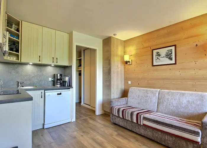 2 Pièces Sur Pistes, Balcon Sud, Animaux Admis, Wi-fi - Fr-1-455-1 La Plagne